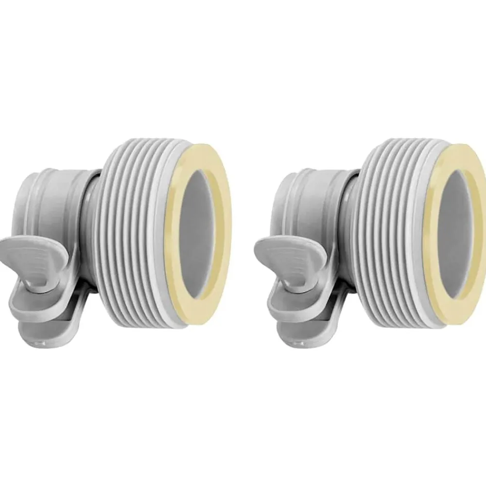 Piscine & Spa-vidaXL Intex Adaptateurs B 2 pcs pour tuyaux 32 mm à 38 mm