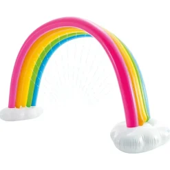 Jeux De Plein Air-vidaXL Intex Arroseur nuages arc-en-ciel Multicolore 300x109x180 cm