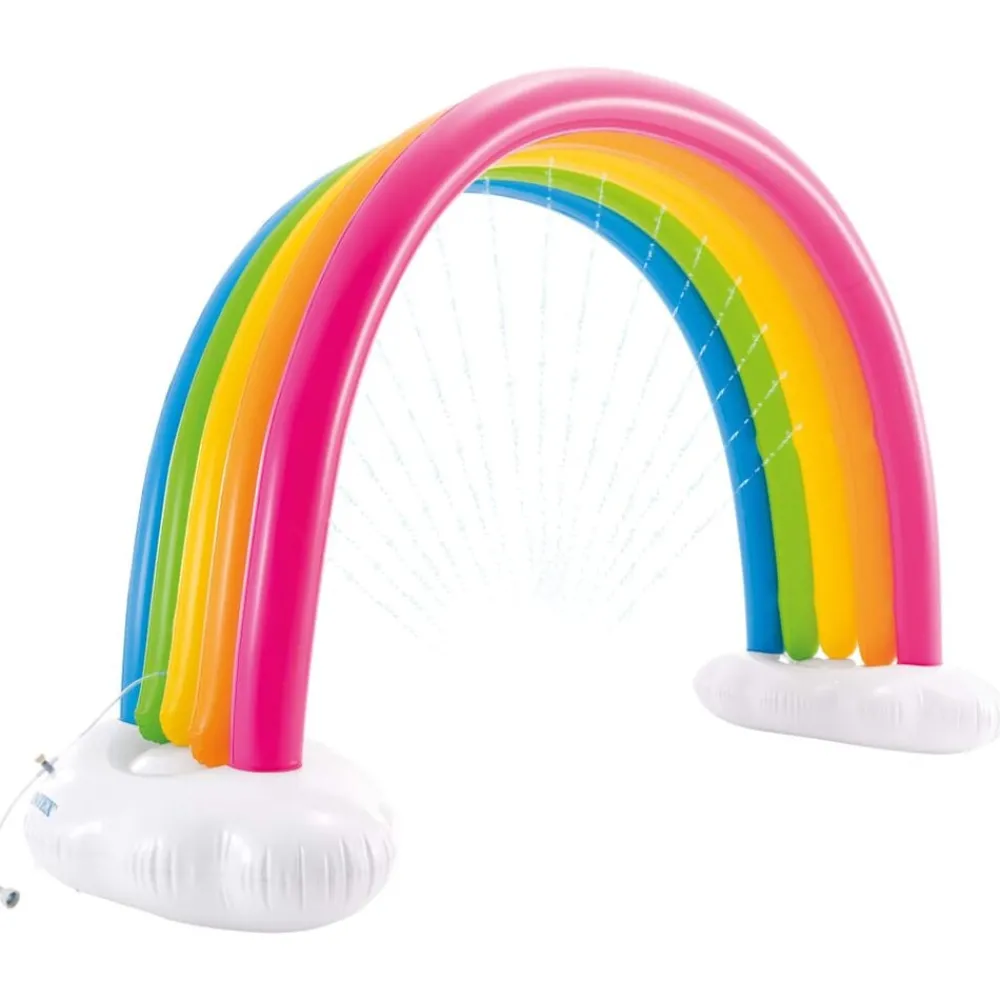 vidaXL Intex Arroseur nuages arc-en-ciel Multicolore 300x109x180 cm
