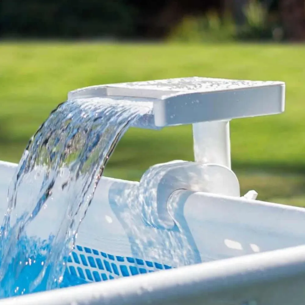 Piscine & Spa-vidaXL Intex Cascade de piscine à LED multicolore 28090
