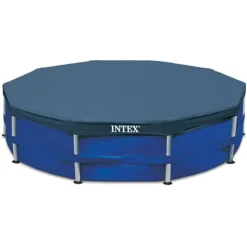 Piscine & Spa-vidaXL Intex Couverture de piscine ronde 305 cm 28030