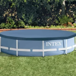 Piscine & Spa-vidaXL Intex Couverture de piscine ronde 305 cm 28030