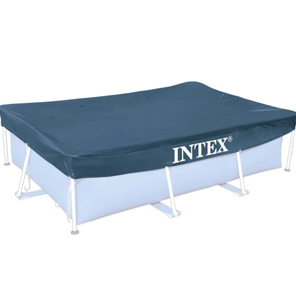 Piscine & Spa-vidaXL Intex Couverture de piscine rectangulaire 300x200 cm 28038