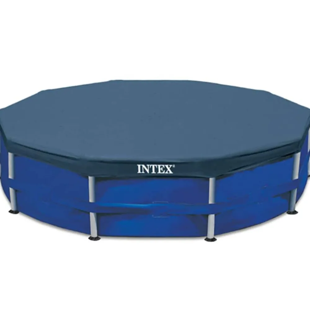 Piscine & Spa-vidaXL Intex Couverture de piscine ronde 366 cm 28031