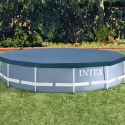 Piscine & Spa-vidaXL Intex Couverture de piscine ronde 366 cm 28031
