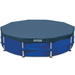vidaXL Intex Couverture de piscine ronde 457 cm 28032
