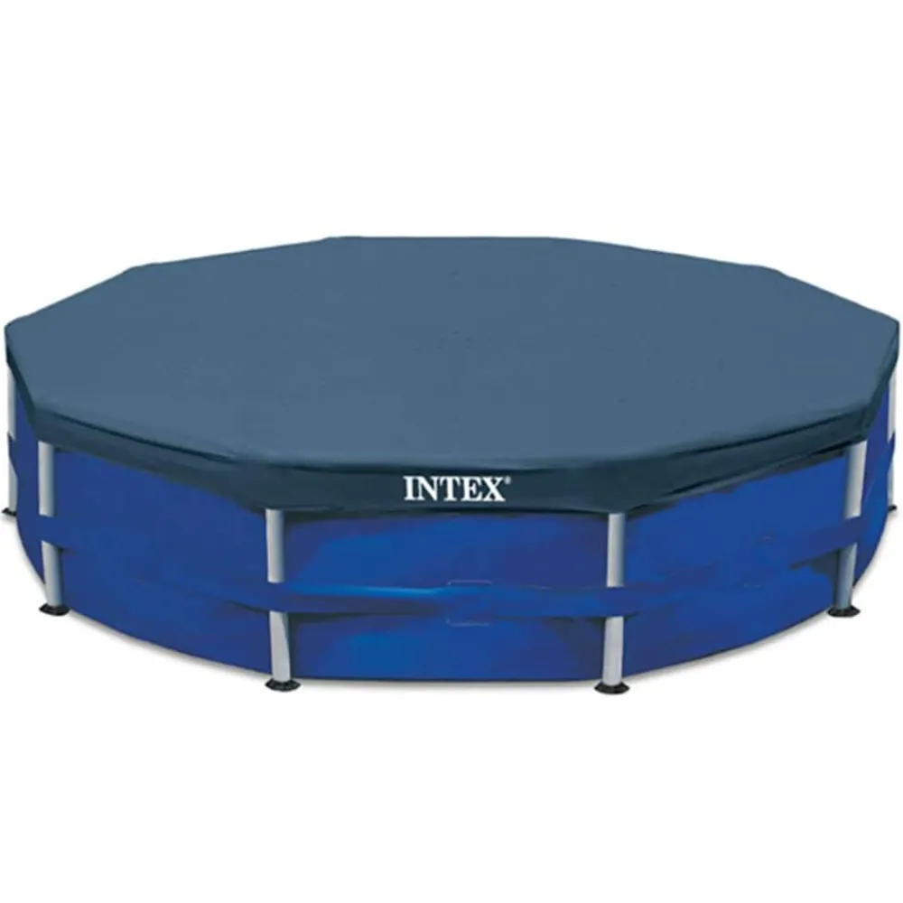vidaXL Intex Couverture de piscine ronde 457 cm 28032