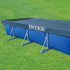 Piscine & Spa-vidaXL Intex Couverture rectangulaire pour piscine 450x220 cm 28039