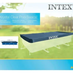 Piscine & Spa-vidaXL Intex Couverture rectangulaire pour piscine 450x220 cm 28039