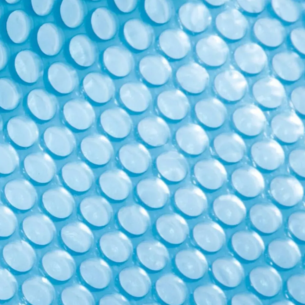 Piscine & Spa-vidaXL Intex Couverture solaire de piscine bleu 348 cm polyéthylène