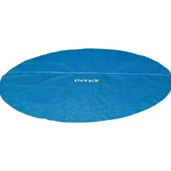 vidaXL Intex Couverture solaire de piscine bleu 470 cm polyéthylène