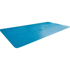 vidaXL Intex Couverture solaire de piscine bleu 476x234 cm polyéthylène