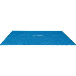 Piscine & Spa-vidaXL Intex Couverture solaire de piscine Bleu 538x253 cm Polyéthylène