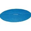 Piscine & Spa-vidaXL Intex Couverture solaire de piscine bleu 538 cm polyéthylène