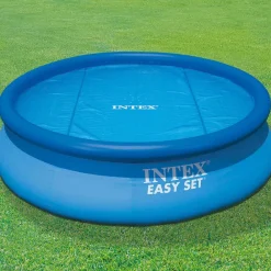 Piscine & Spa-vidaXL Intex Couverture solaire de piscine ronde 366 cm 29022