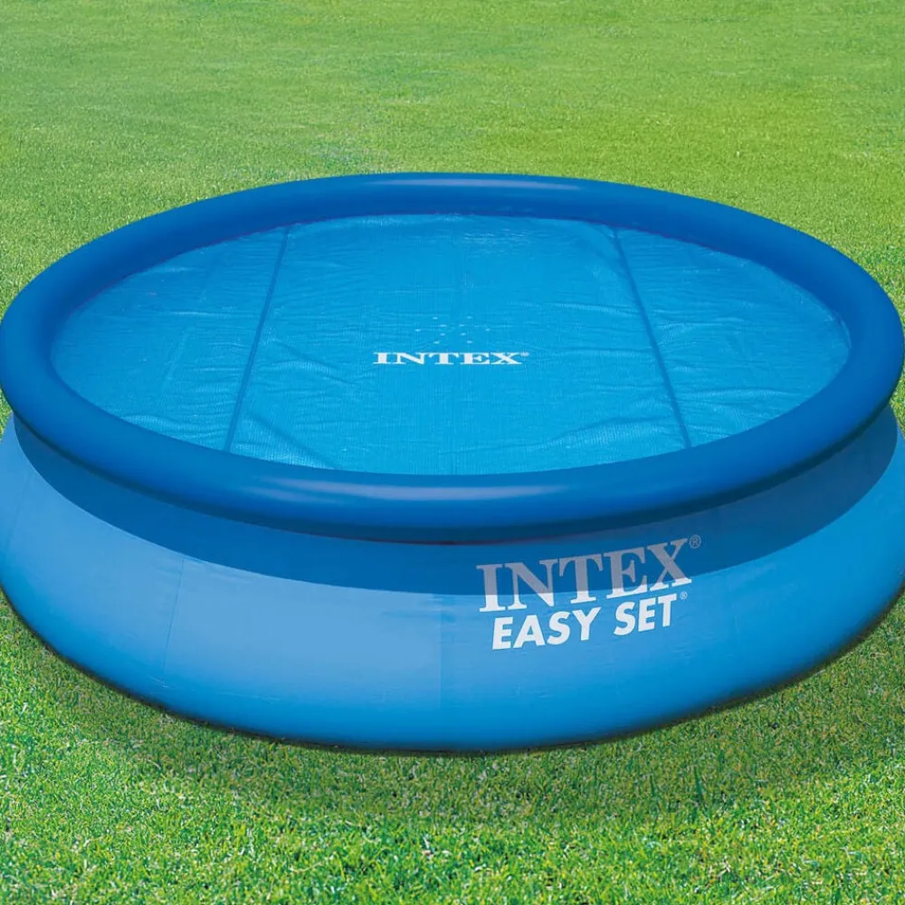 Piscine & Spa-vidaXL Intex Couverture solaire de piscine ronde 366 cm 29022