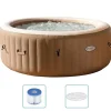 Piscine & Spa-vidaXL Intex Cuve thermale de massage à bulles ronde PureSpa 196x71 cm