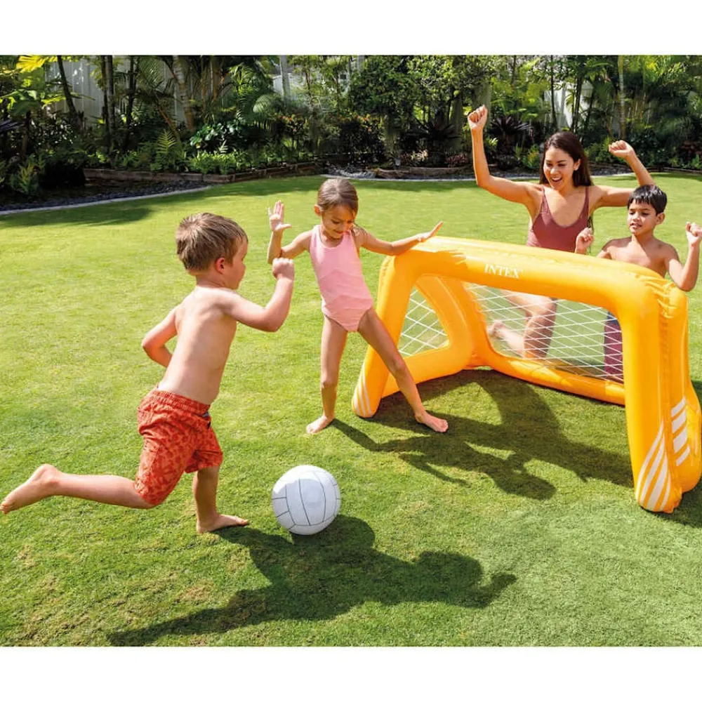 Piscine & Spa-vidaXL Intex Ensemble de cage de but amusant 140x89x81 cm