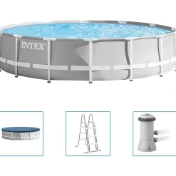 vidaXL Intex Ensemble de piscine Prism Frame Premium 427x107 cm