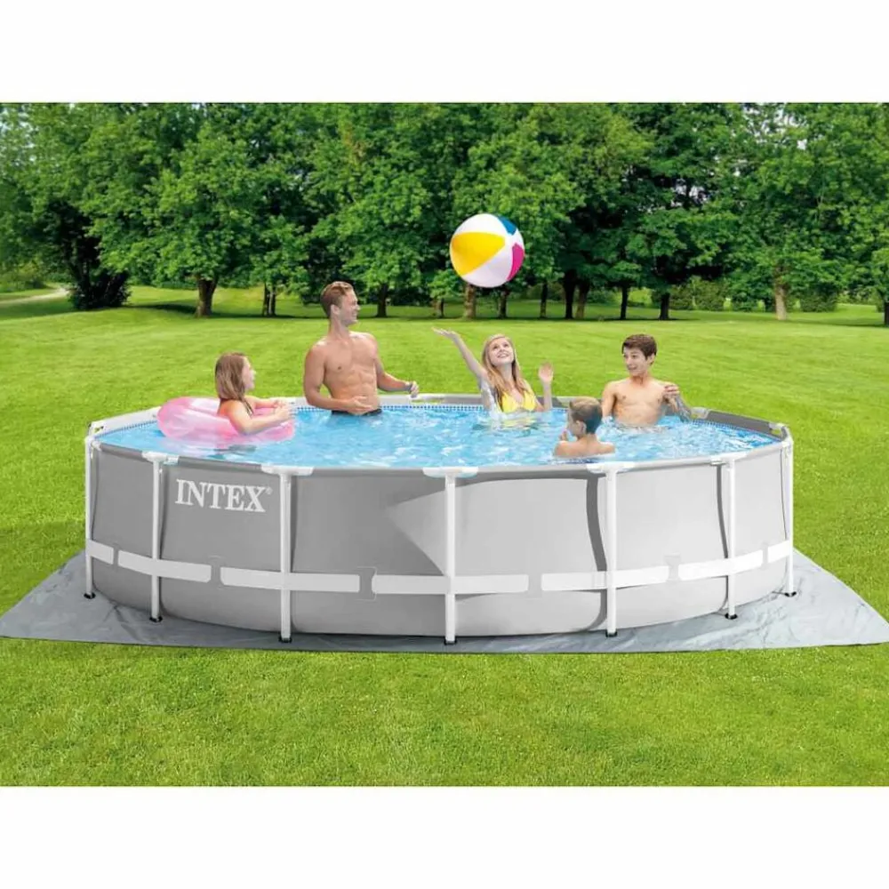 vidaXL Intex Ensemble de piscine Prism Frame Premium 427x107 cm