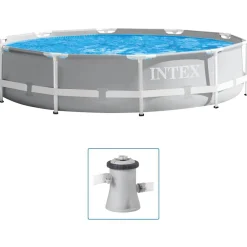 vidaXL Intex Ensemble de piscine Prism Frame Premium 305x76 cm