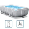 Piscine & Spa-vidaXL Intex Ensemble de piscine Prism Frame rectangulaire 300x175x80 cm