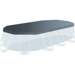 Piscine & Spa-vidaXL Intex Ensemble de piscine ovale 610x305x122 cm 26798GN