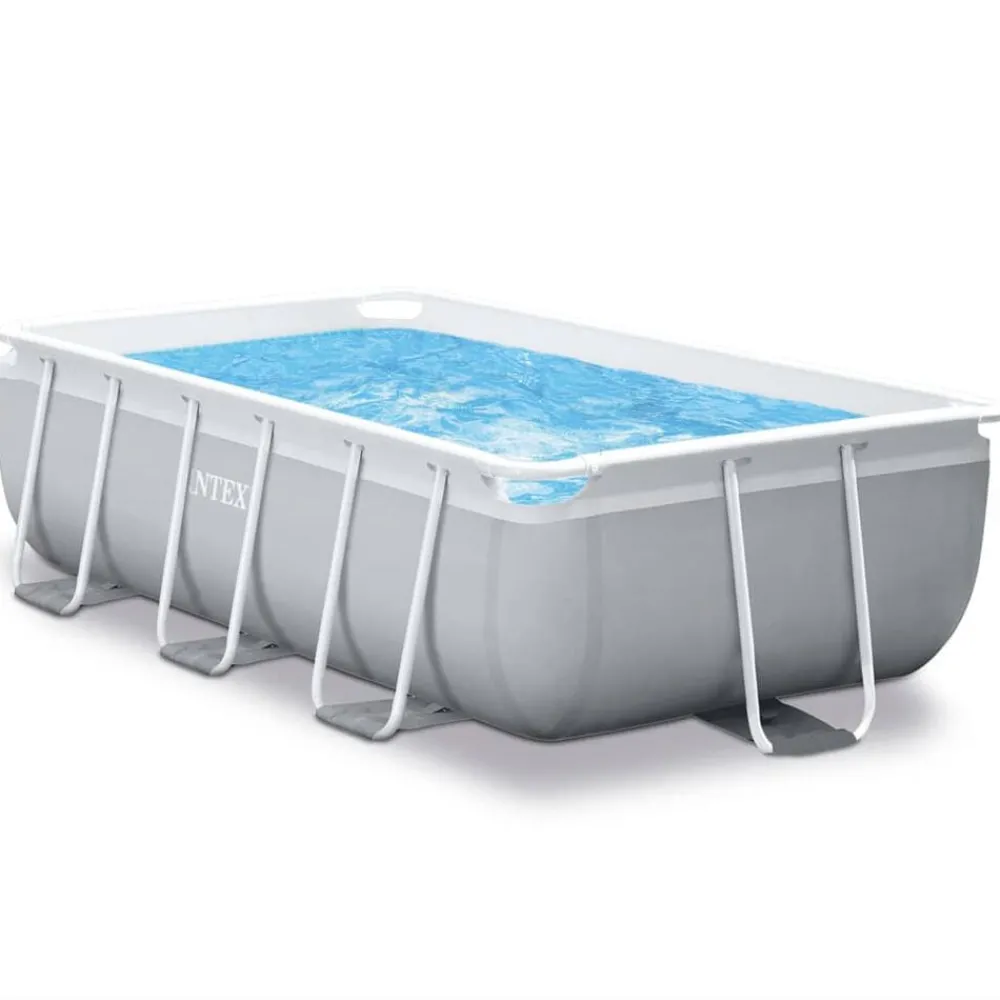 Piscine & Spa-vidaXL Intex Ensemble de piscine Prism Frame Rectangulaire 300x175x80 cm