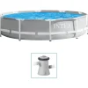 vidaXL Intex Ensemble de piscine Prism Frame Premium 305x76 cm
