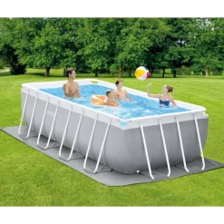 Piscine & Spa-vidaXL Intex Ensemble de piscine Prism Frame rectangulaire 400x200x122 cm