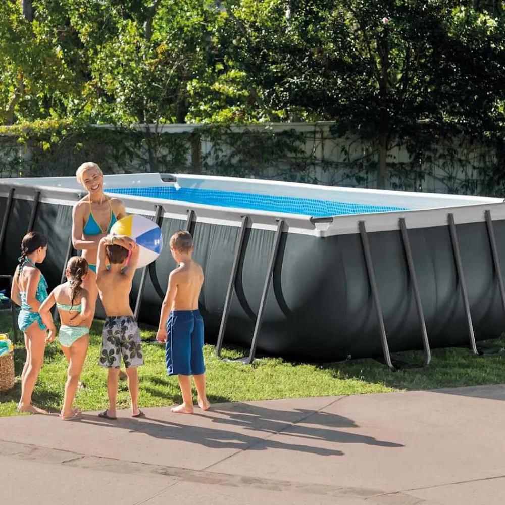 vidaXL Intex Ensemble de piscine Ultra XTR Frame Rectangulaire 549x274x132 cm