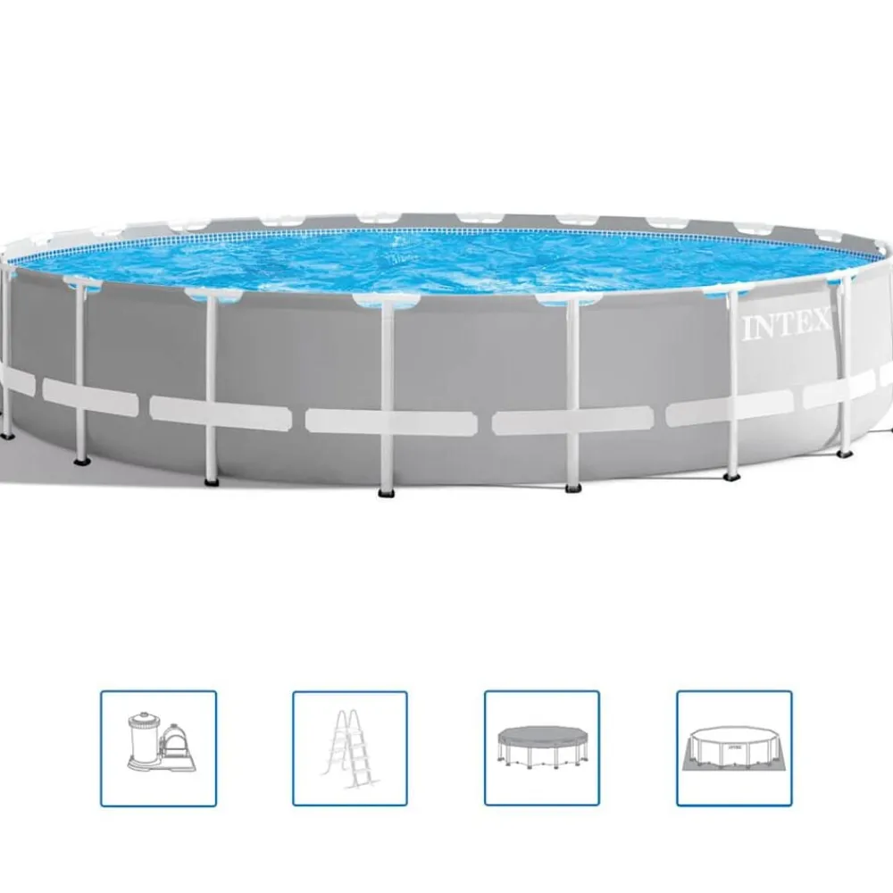 vidaXL Intex Ensemble de piscine Prism Frame 610 x 132 cm 26756GN