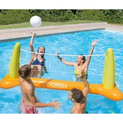 vidaXL Intex Jeu de volley-ball de piscine 239x64x91 cm