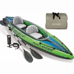 vidaXL Intex Kayak gonflable Challenger K2 351 x 76 x 38 cm 68306NP