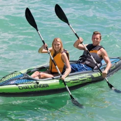 vidaXL Intex Kayak gonflable Challenger K2 351 x 76 x 38 cm 68306NP