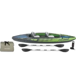vidaXL Intex Kayak gonflable Challenger K2 351 x 76 x 38 cm 68306NP