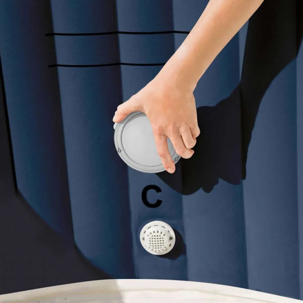 Piscine & Spa-vidaXL Intex Lampe à LED multicolore pour Bubble Spa 28503