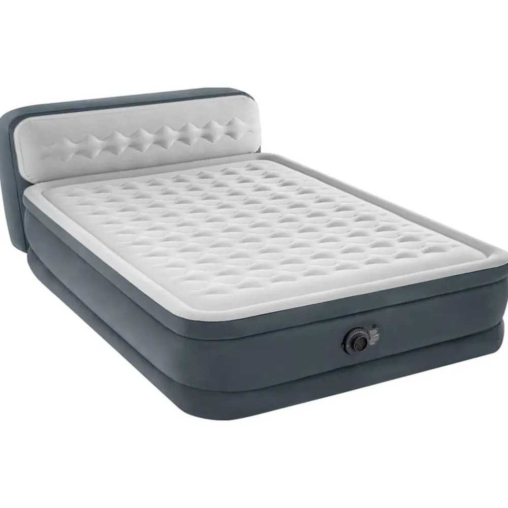 Loisirs De Plein Air-vidaXL Intex Lit gonflable Dura-Beam Deluxe Ultra Plush Headboard Queen 86 cm
