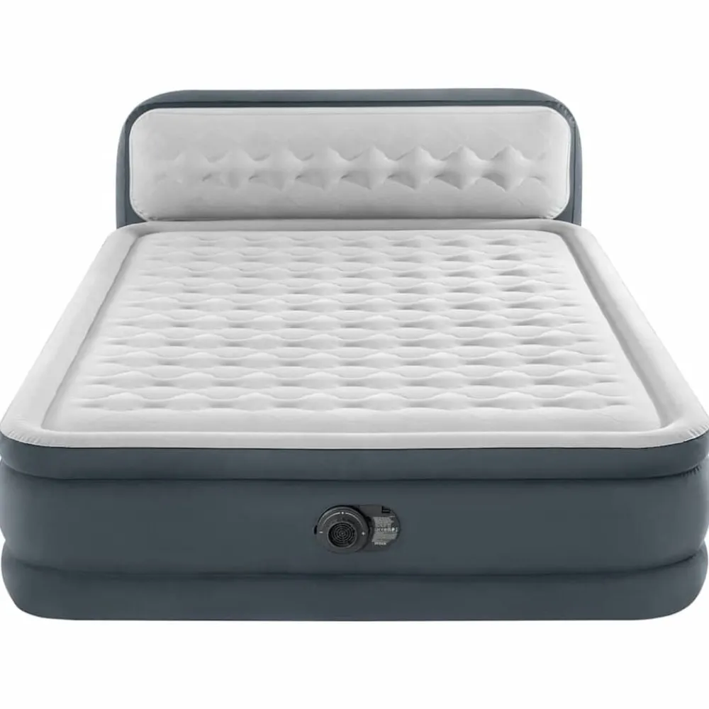 Loisirs De Plein Air-vidaXL Intex Lit gonflable Dura-Beam Deluxe Ultra Plush Headboard Queen 86 cm
