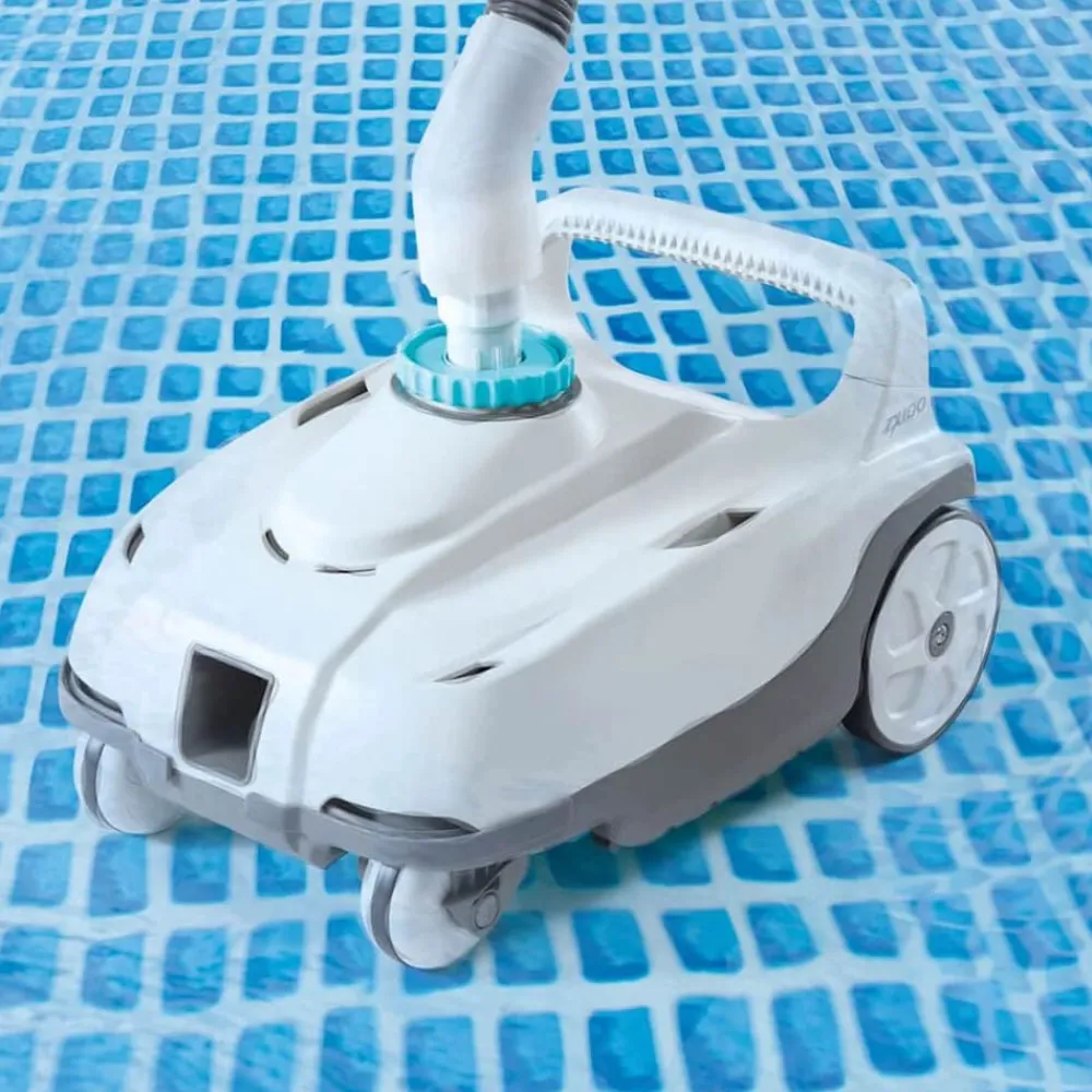vidaXL Intex Nettoyeur automatique de piscine ZX100 blanc