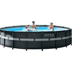 Piscine & Spa-vidaXL Intex Piscine à cadre Ultra XTR pompe de filtration à sable 549x132cm