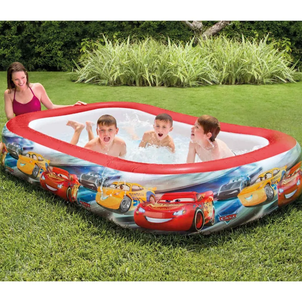 vidaXL Intex Piscine Cars Swim Center Multicolore 262x175x56 cm