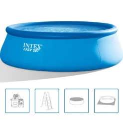 Piscine & Spa-vidaXL Intex Piscine Easy Set 457 x 122 cm 26168GN