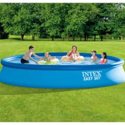 vidaXL Intex Piscine Easy Set avec système de filtration 457x84 cm