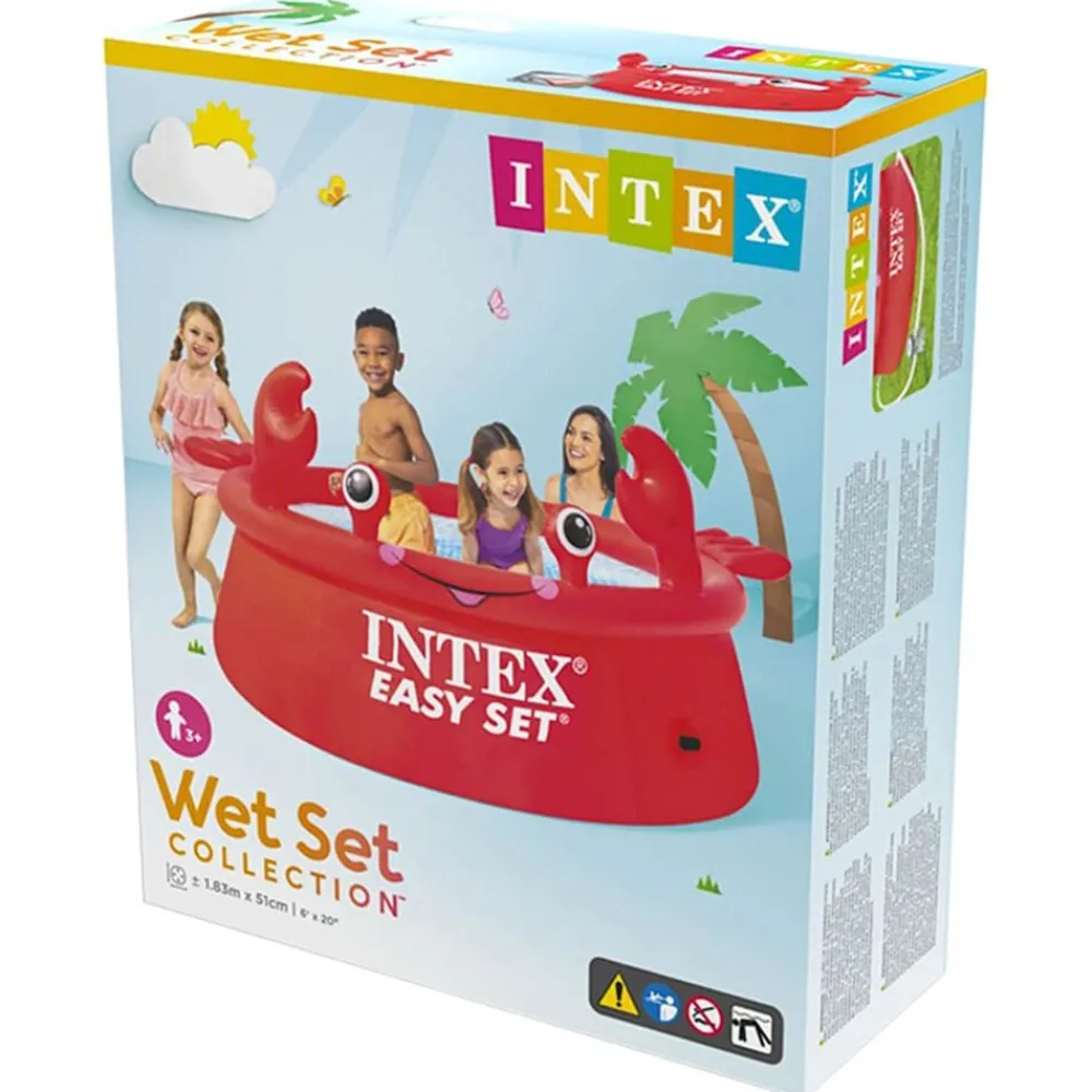 vidaXL INTEX Piscine gonflable crabe heureux Easy Set 183x51 cm