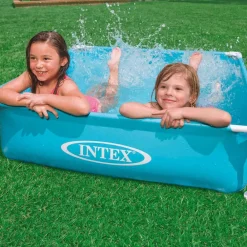 Piscine & Spa-vidaXL Intex Piscine hors sol Mini Frame 122 x 122 x 30 cm 57173NP