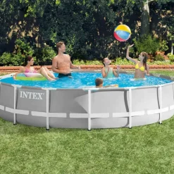 Piscine & Spa-vidaXL Intex Piscine Prism Frame 457 x 107 cm 26724GN