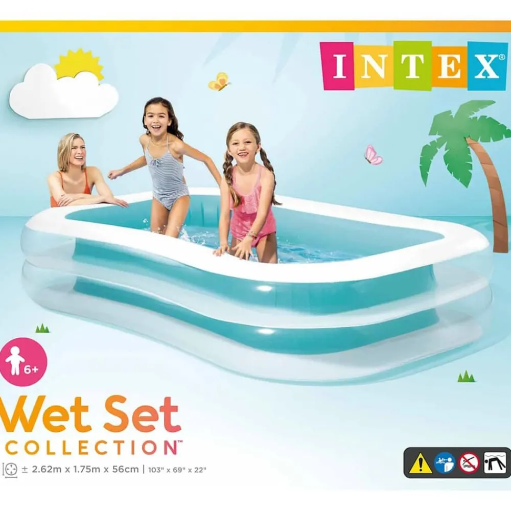Piscine & Spa-vidaXL Intex Piscine Swim Center Family 262x175x56 cm