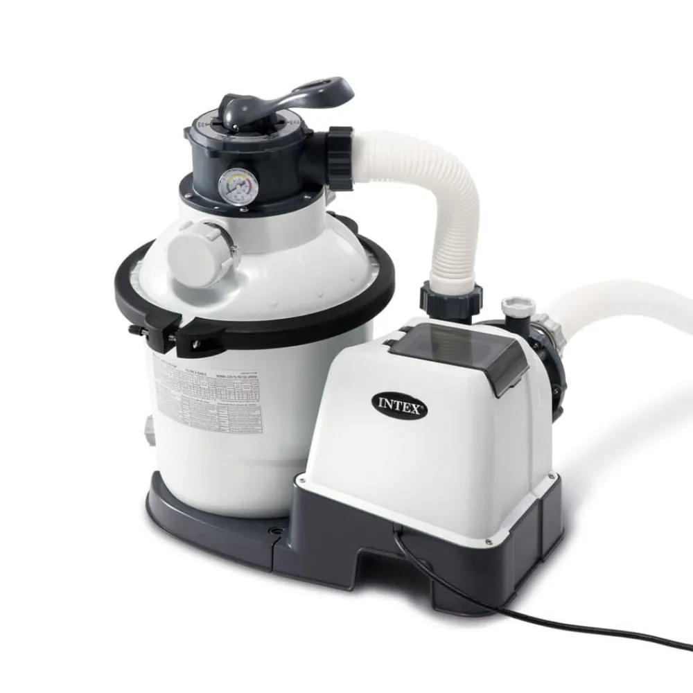 Piscine & Spa-vidaXL Intex Pompe de filtration à sable Krystal Clear 26644GS 4,5 m³/h