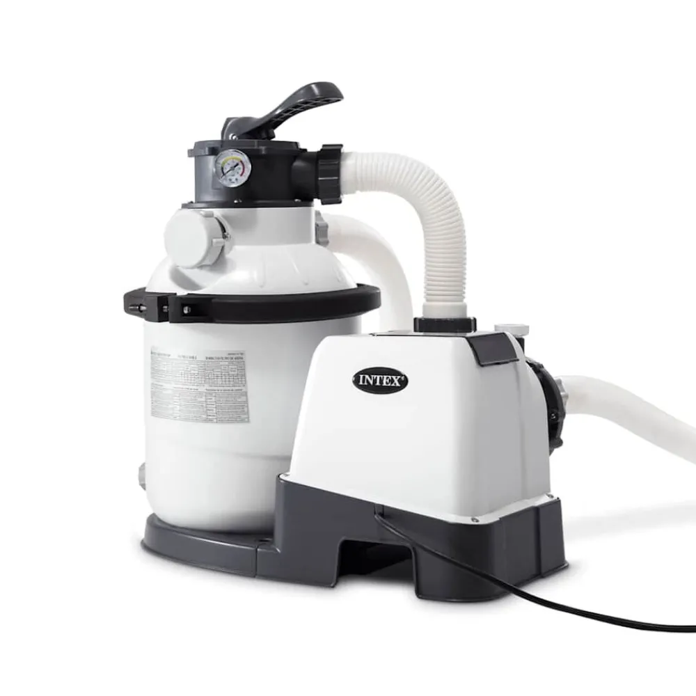 Piscine & Spa-vidaXL Intex Pompe de filtration à sable Krystal Clear 26644GS 4,5 m³/h